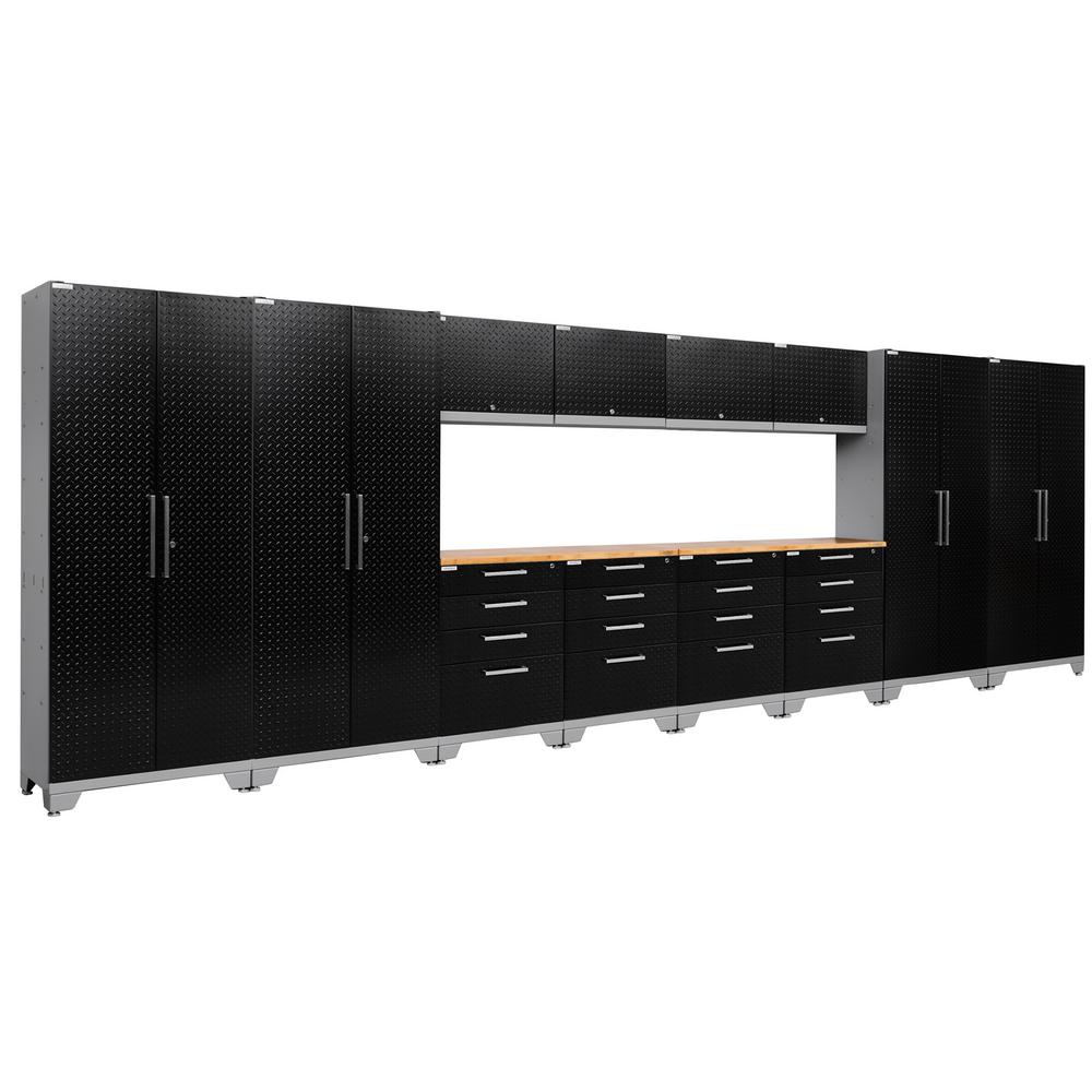 Newage Products Performance Diamond Plate 2 0 216 In W X 75 25 This Review Is From Performance Diamond Plate 2 0 216 In W X 75 25 H 18 D Garage Cabinet Set Black 14 Piece