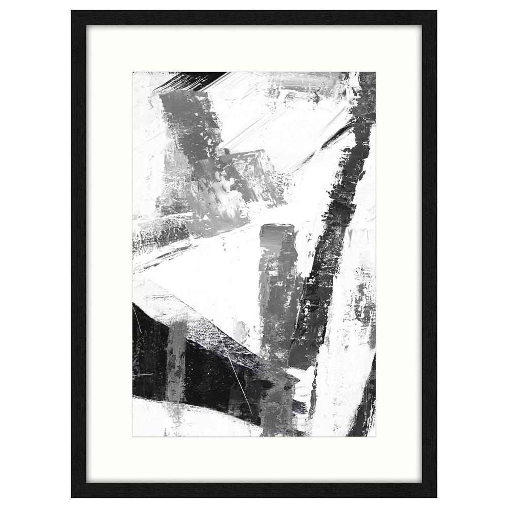 B W Interpretations I By Unknown Artist Framed Canvas Wall Art