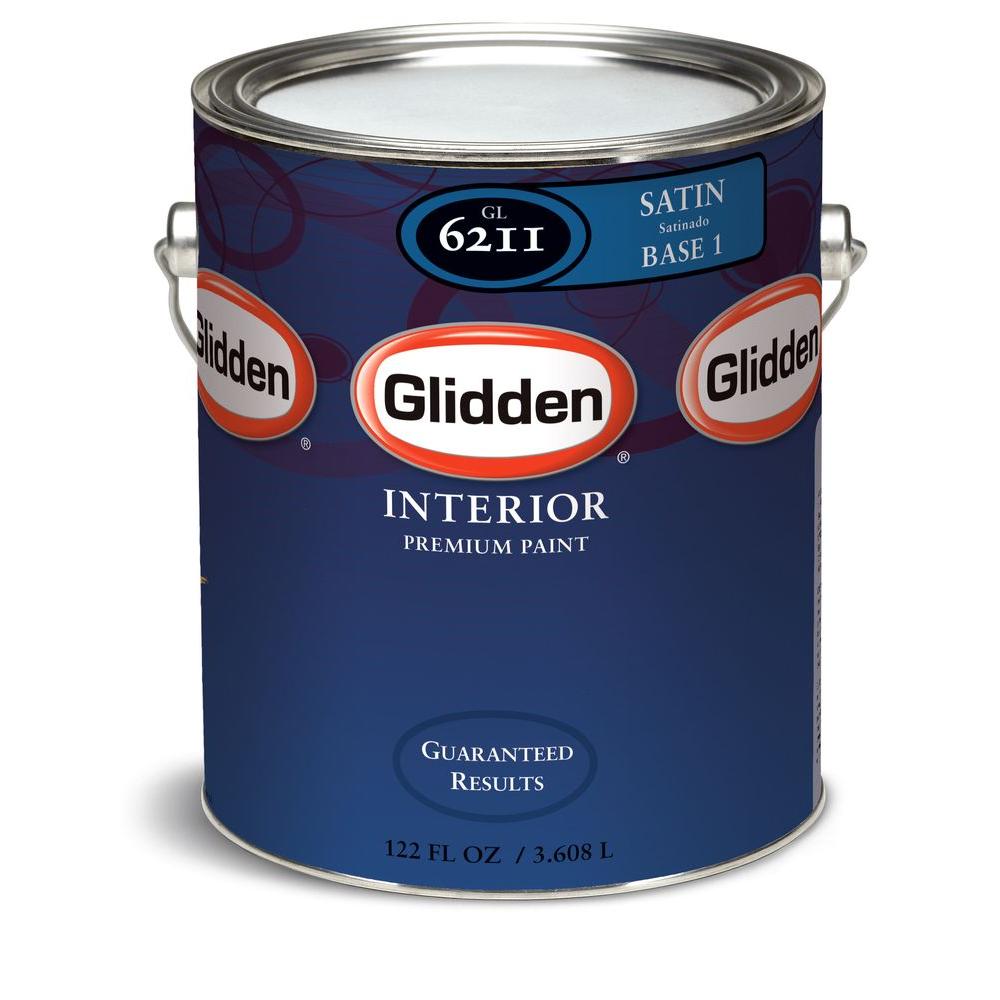  Glidden  Premium 1 gal Satin Interior Paint GLN6212 01 