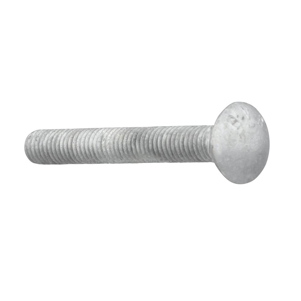 Qty-25 3//8-16 x 8 PT Carriage Bolt Hot Dipped Galvanized