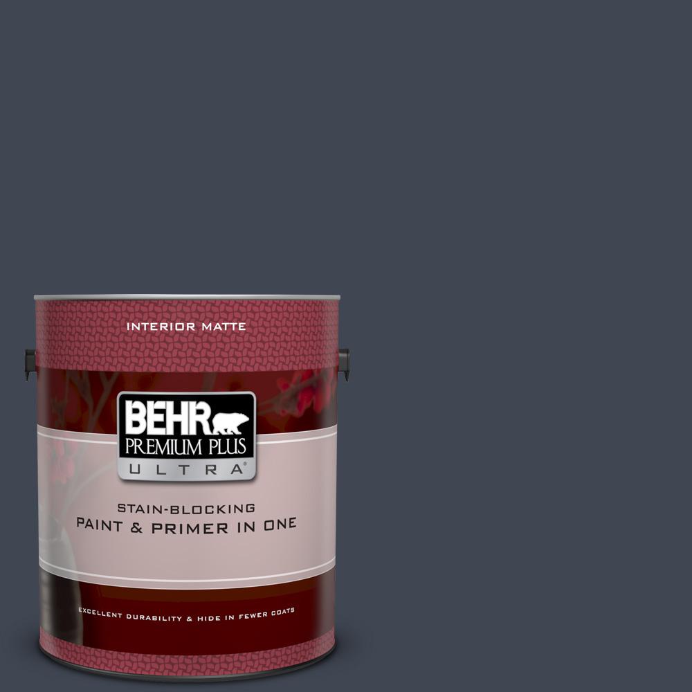 BEHR Premium Plus Ultra 1 gal. UL2301 Starless Night