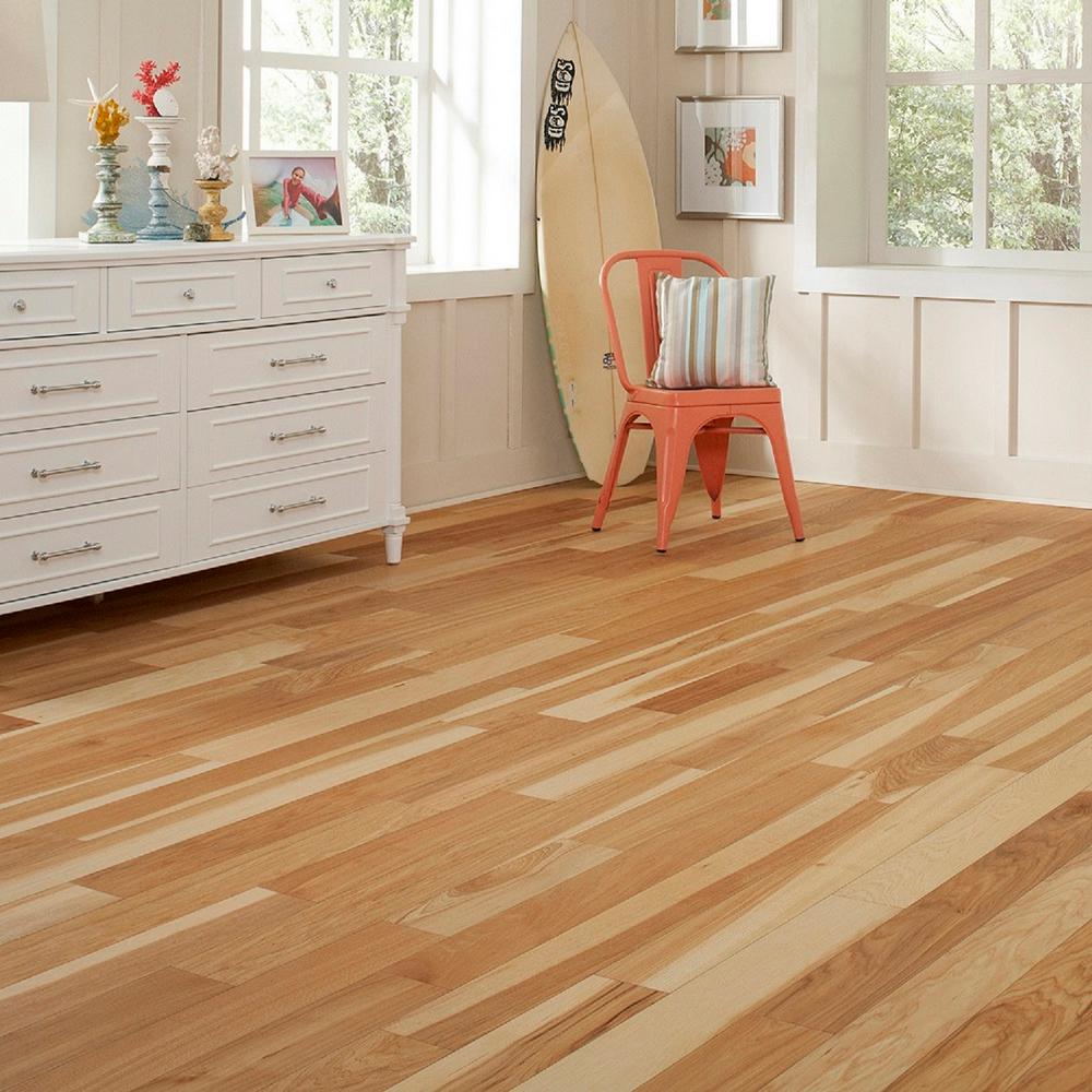 Maple Natural Engineered Click Lock Hardwood Flooring 1 99 Sqft Made In Usa Wood Flooring Home Garden