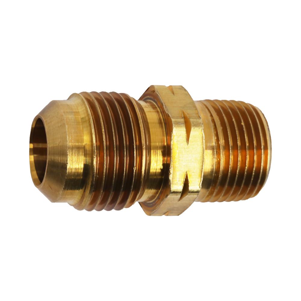 everbilt-1-2-in-flare-x-3-8-in-mip-brass-adapter-fitting-801489-the