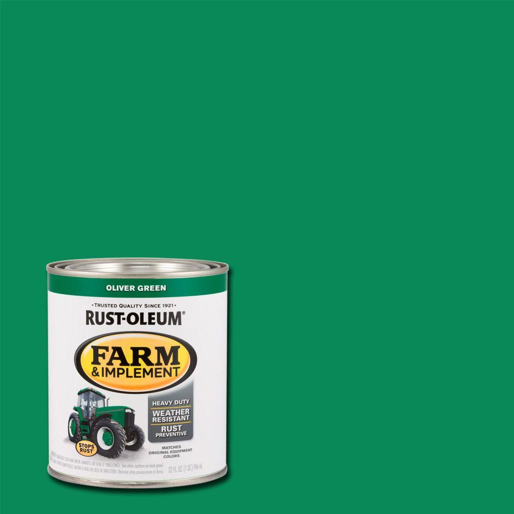 Rust Oleum 1 Qt Farm Equipment Oliver Green Enamel Paint 2 Pack Farm Equipment Oliver Green Enamel Paint 2 Pack