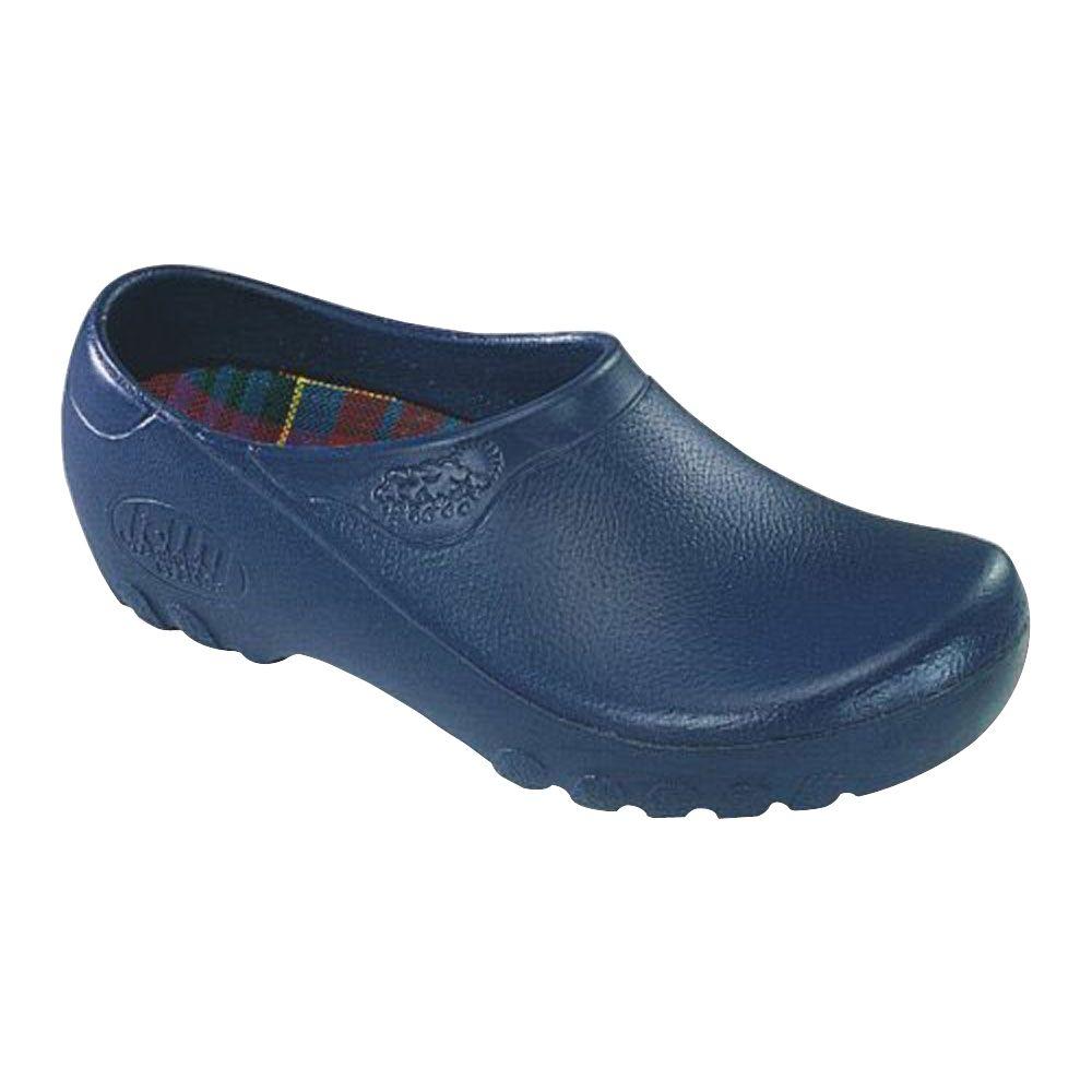 Navy Blue Garden Shoes - Size 8-LFJ-NVY 