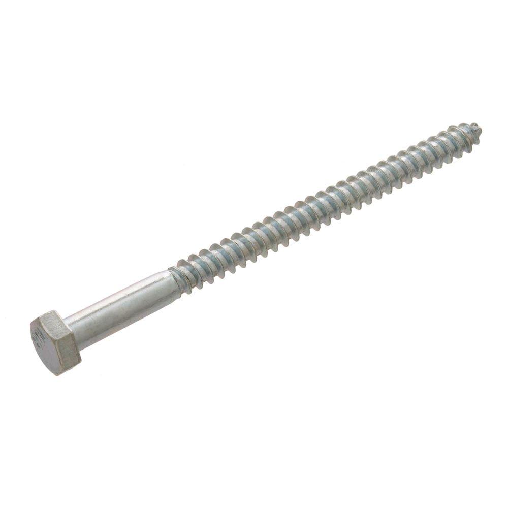 75 pcs 3/8" X 6" Hex Lag Screw Bolts 316 Stainless 
