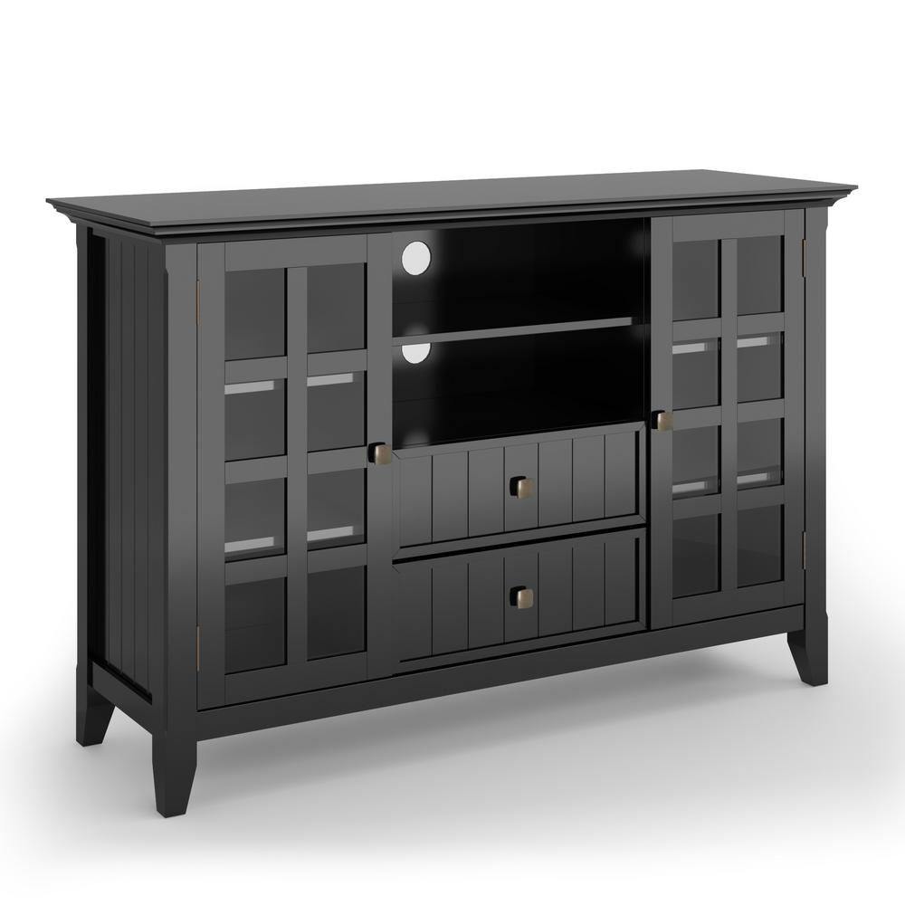 Brooklyn Max Brunswick 53 In Brunette Brown Composite Tv Stand With 2 Drawer Fits Tvs Up To 55 Storage Doors Bmraca17 Bru The Home Depot - Black Tv Stand With Glass Doors And Drawers Brooklyn Max Brunswick 53 In Brunette Brown Composite Tv Stand With 2 Drawer Fits Tvs Up To 55 Storage Doors Bmraca17 Bru The Home Depot - Black Tv Stand With Glass Doors And Drawers