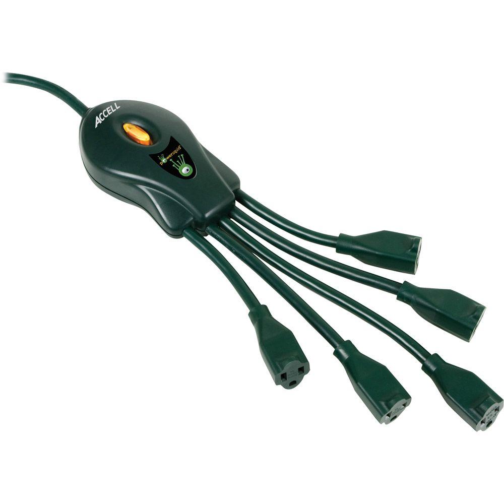 Accell PowerSquid 5Outlet MultiplierD080B007KR The Home Depot