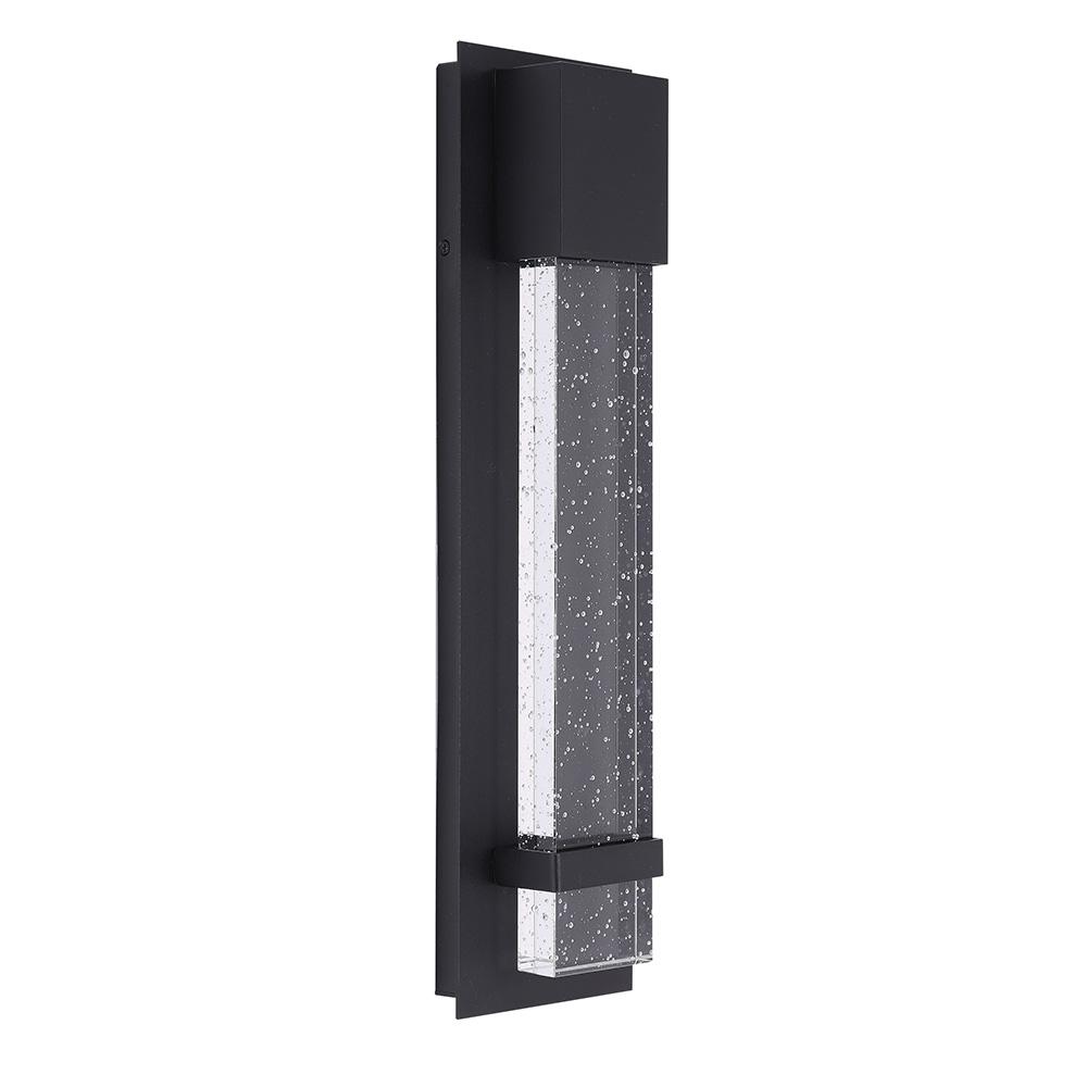 outdoor integrated led wall lantern sconce