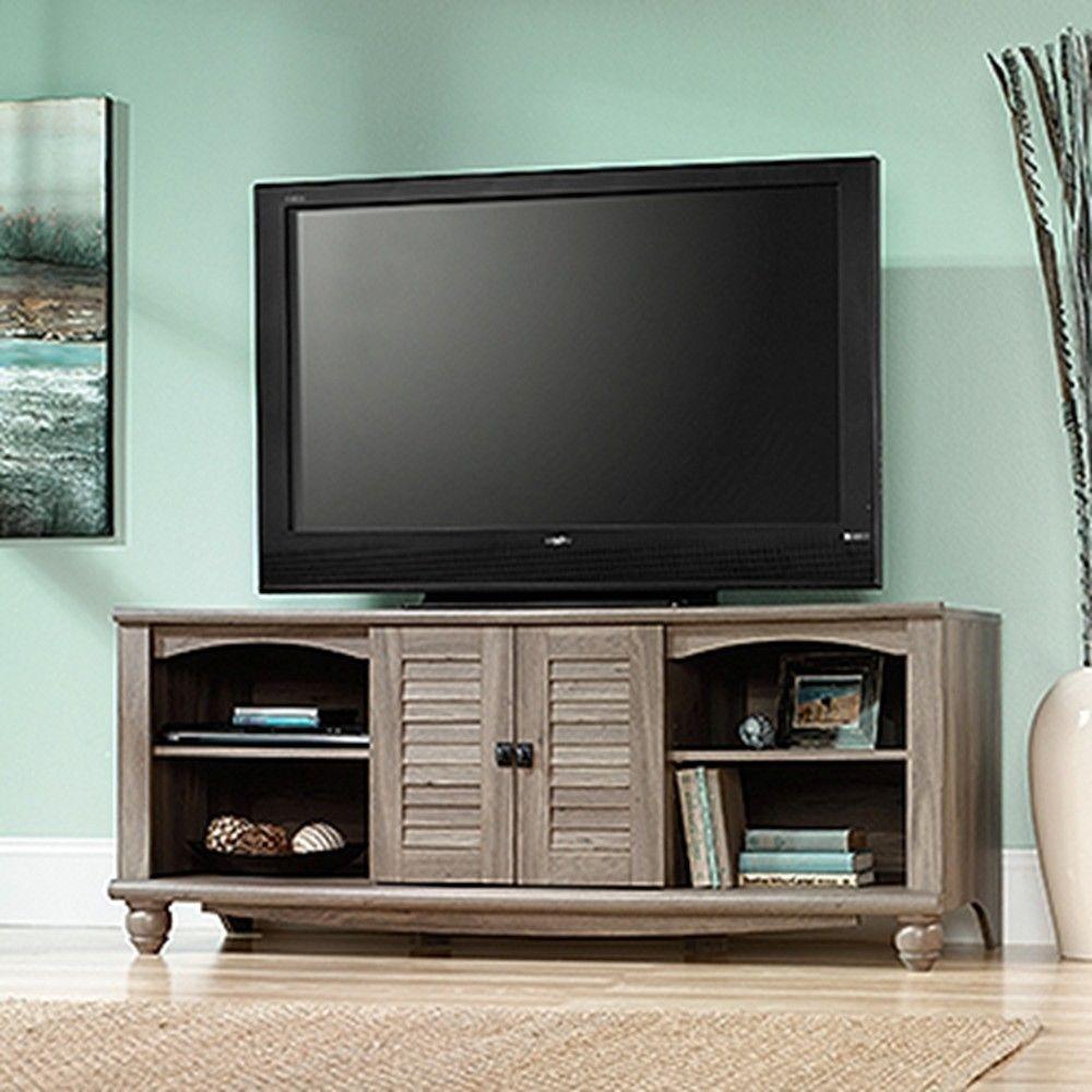 SAUDER Harbor View Salt Oak Entertainment Center415055 The Home Depot