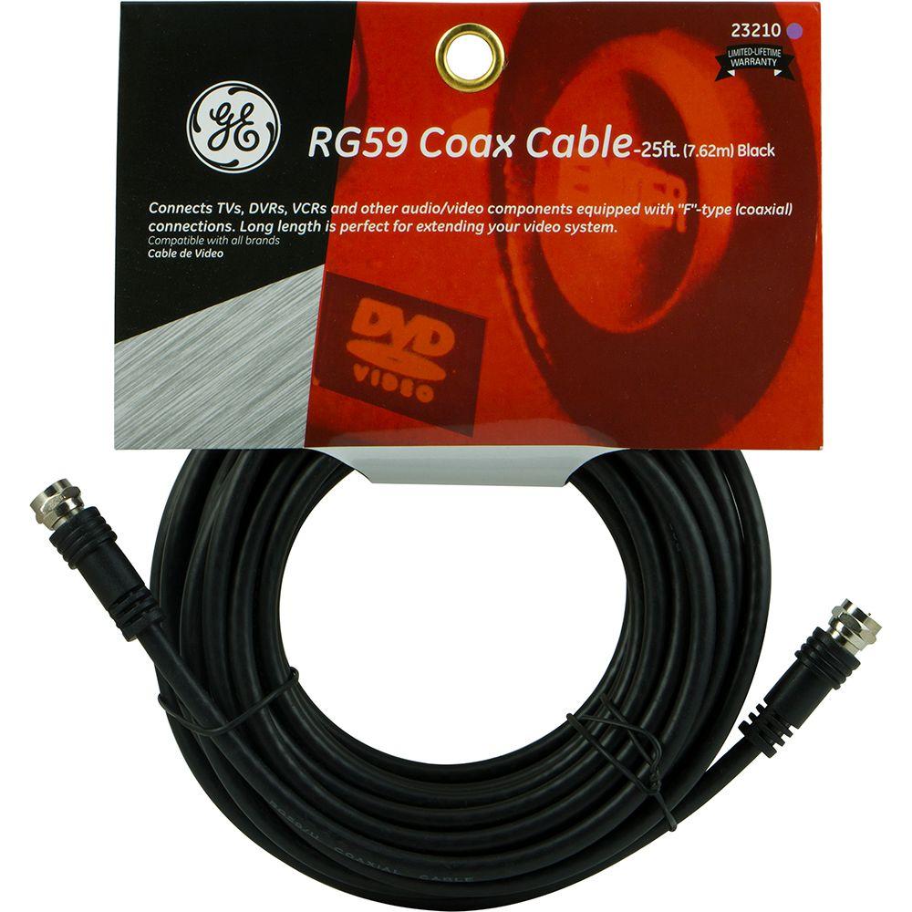 GE RG59 25 ft. Coax Cable23210 The Home Depot
