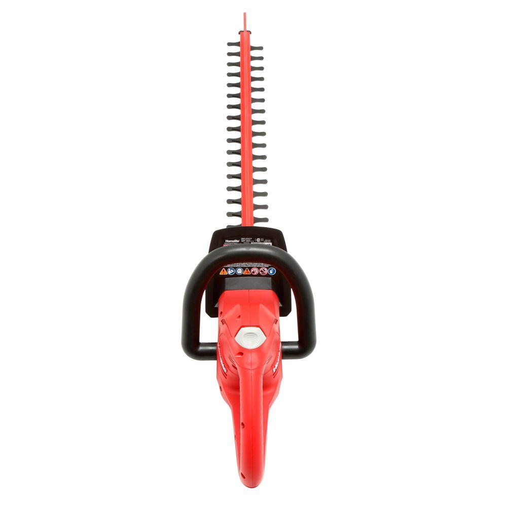 Homelite 22 Inch 3.7 Amp Electric Hedge Trimmer Garden Lawn Heavy Duty