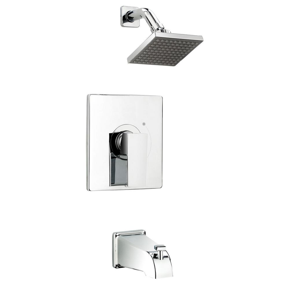 Belanger SingleHandle 1Spray Tub and Shower Faucet with RoughIn
