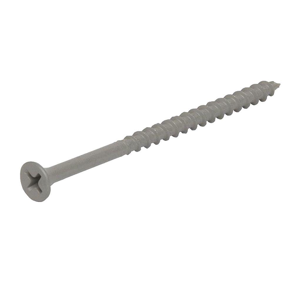 Grip-Rite #6 x 1-1/4 inch Philips Bugle-Head Coarse Thread Sharp Point Polymer... by Grip-Rite
