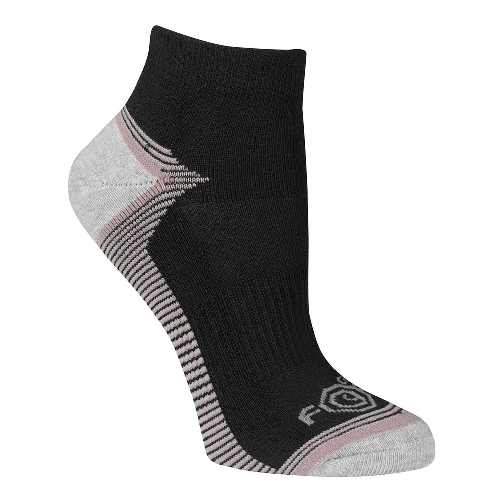 women's low cut black socks