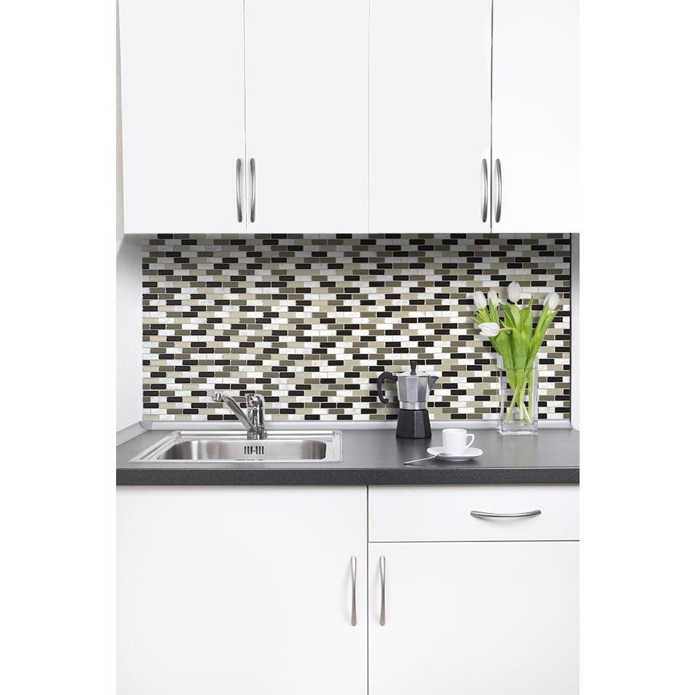 Smart Tiles Murano Stone 10.2 inch W x 9.10 inch H Peel and Stick Self-Adhesive... by Smart Tiles