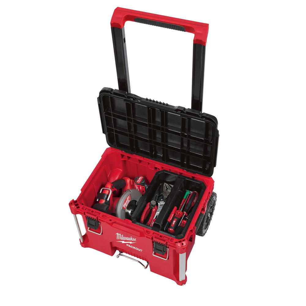 Milwaukee PACKOUT Portable Rolling Tool Box 22" Equipment Storage