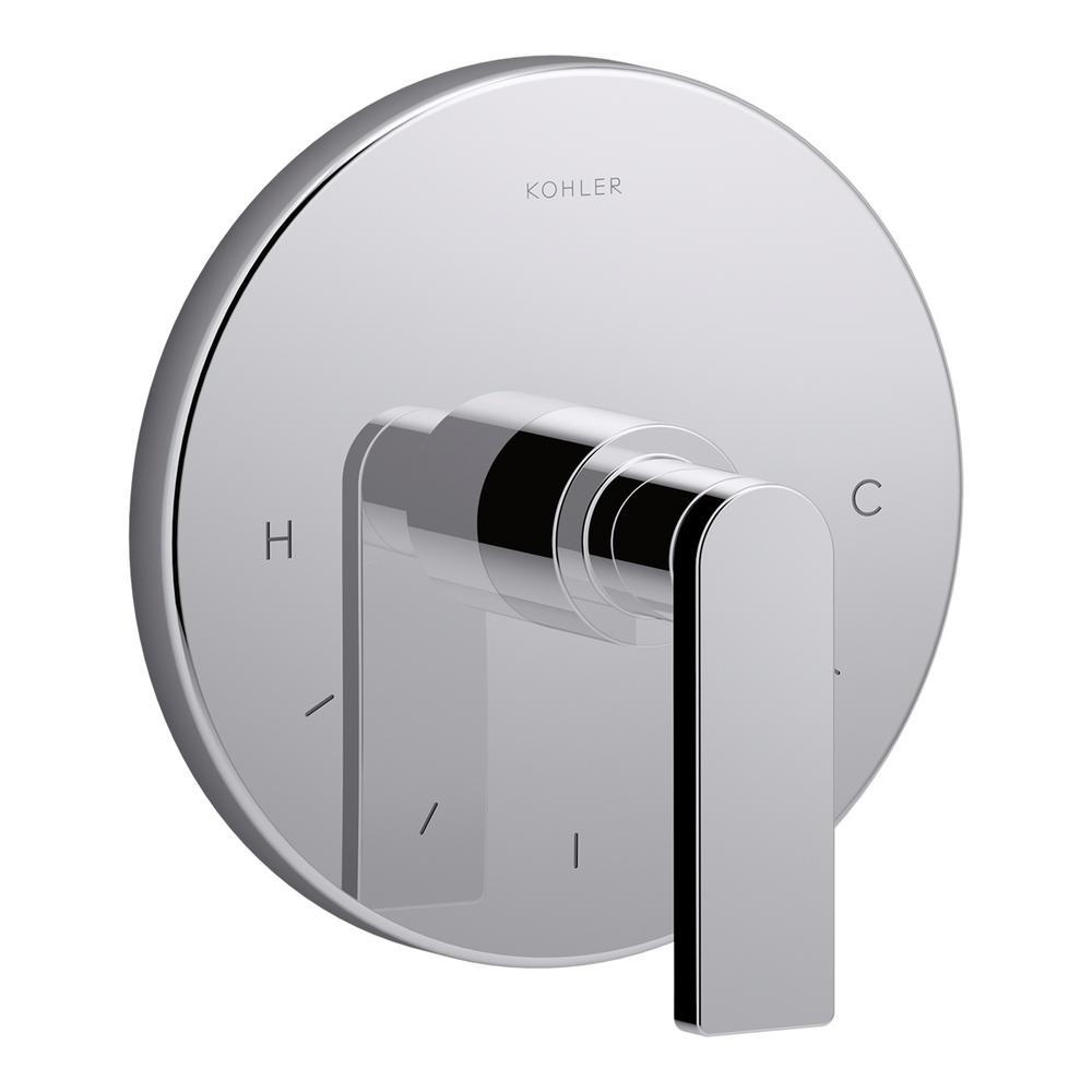 KOHLER Composed 1Handle Thermostatic Valve Trim Kit in Polished Chrome
