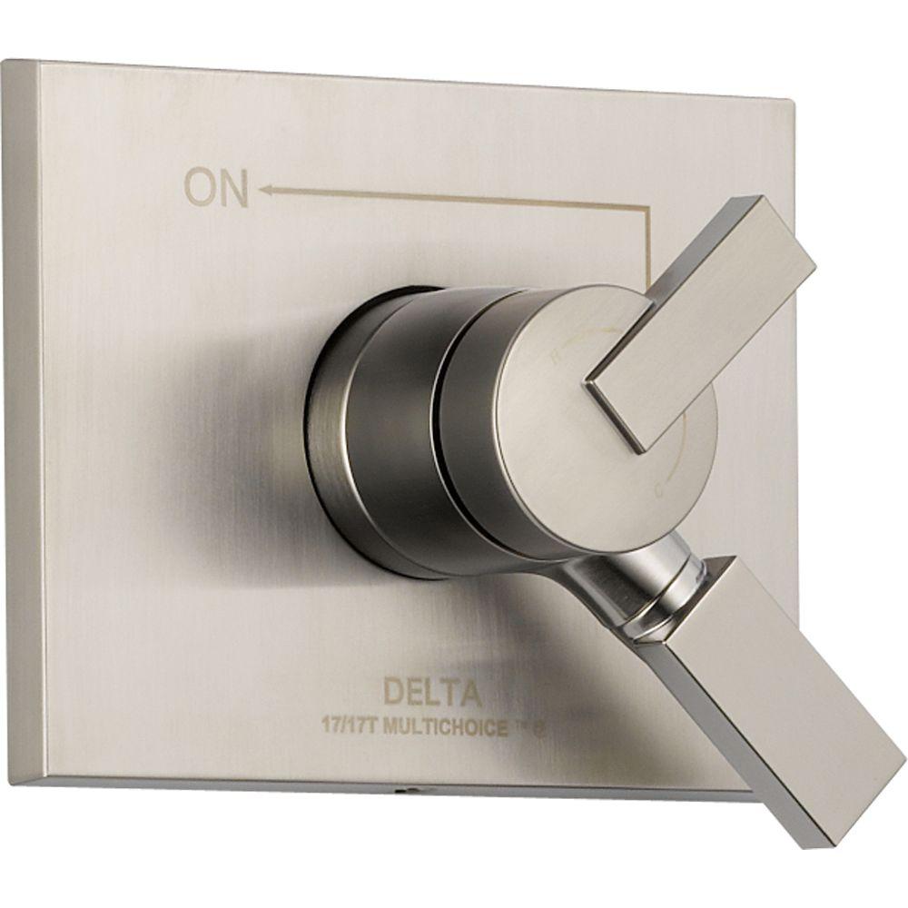 Delta Vero Monitor 17 Series 1 Handle Volume And Temperature Control Delta Vero Monitor 17 Series 1 Handle Volume And Temperature Control Valve Trim Kit In