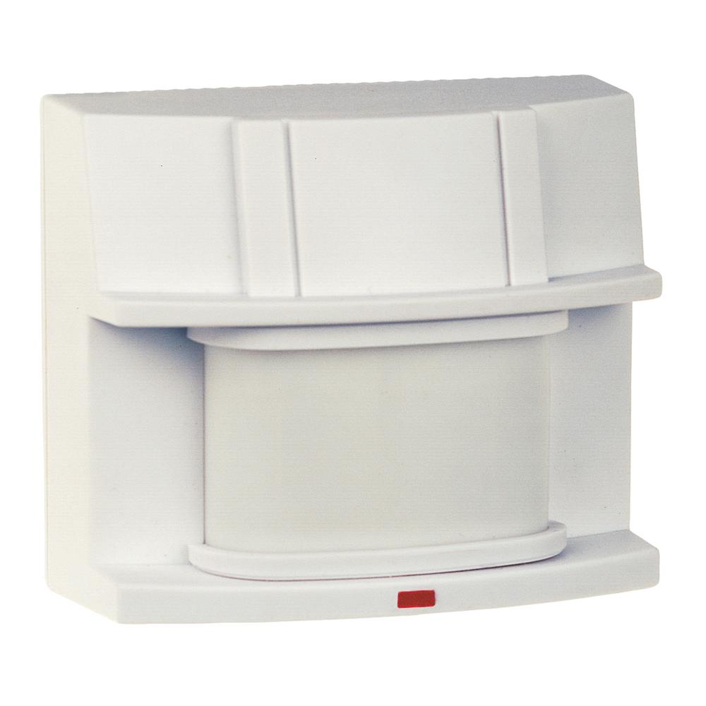 Heath Zenith 240-Degree White Replacement Outdoor Motion Sensing Flood