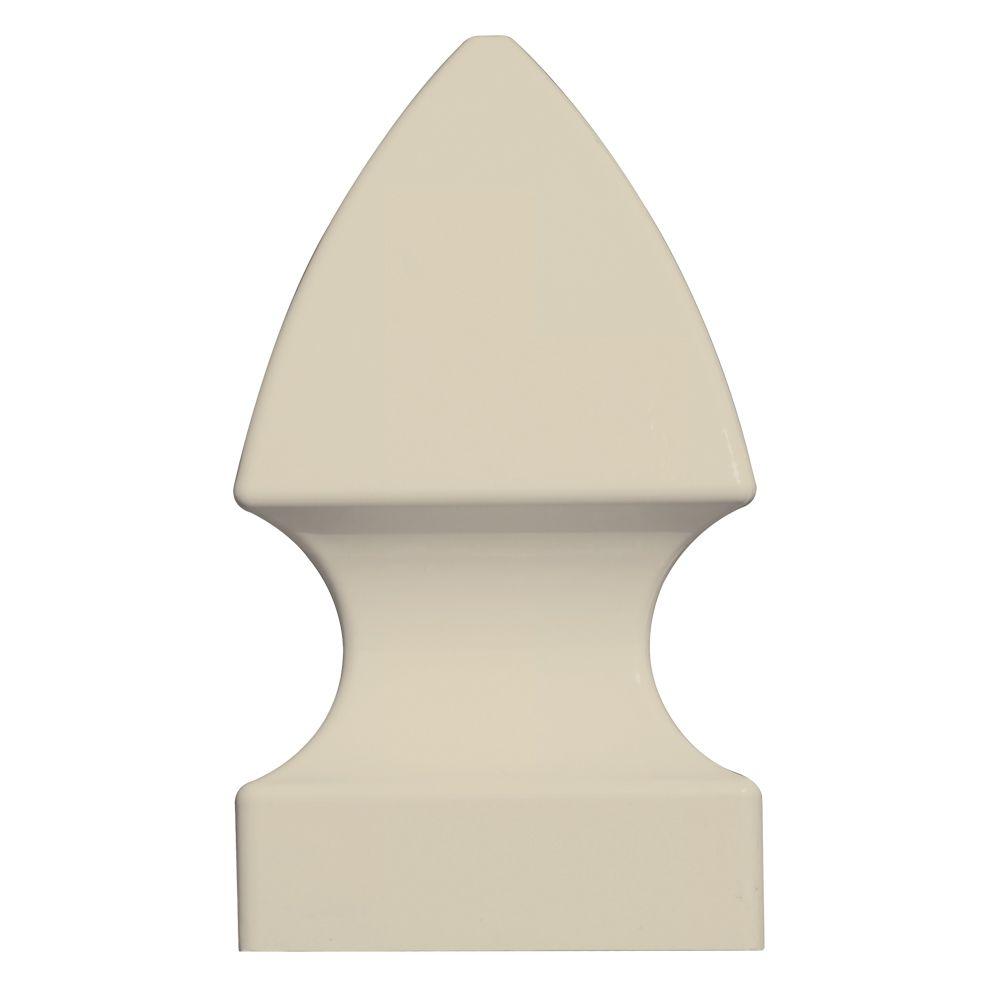 Veranda 5 in. x 5 in. Vinyl Anaheim Tan French Gothic Post Cap158175