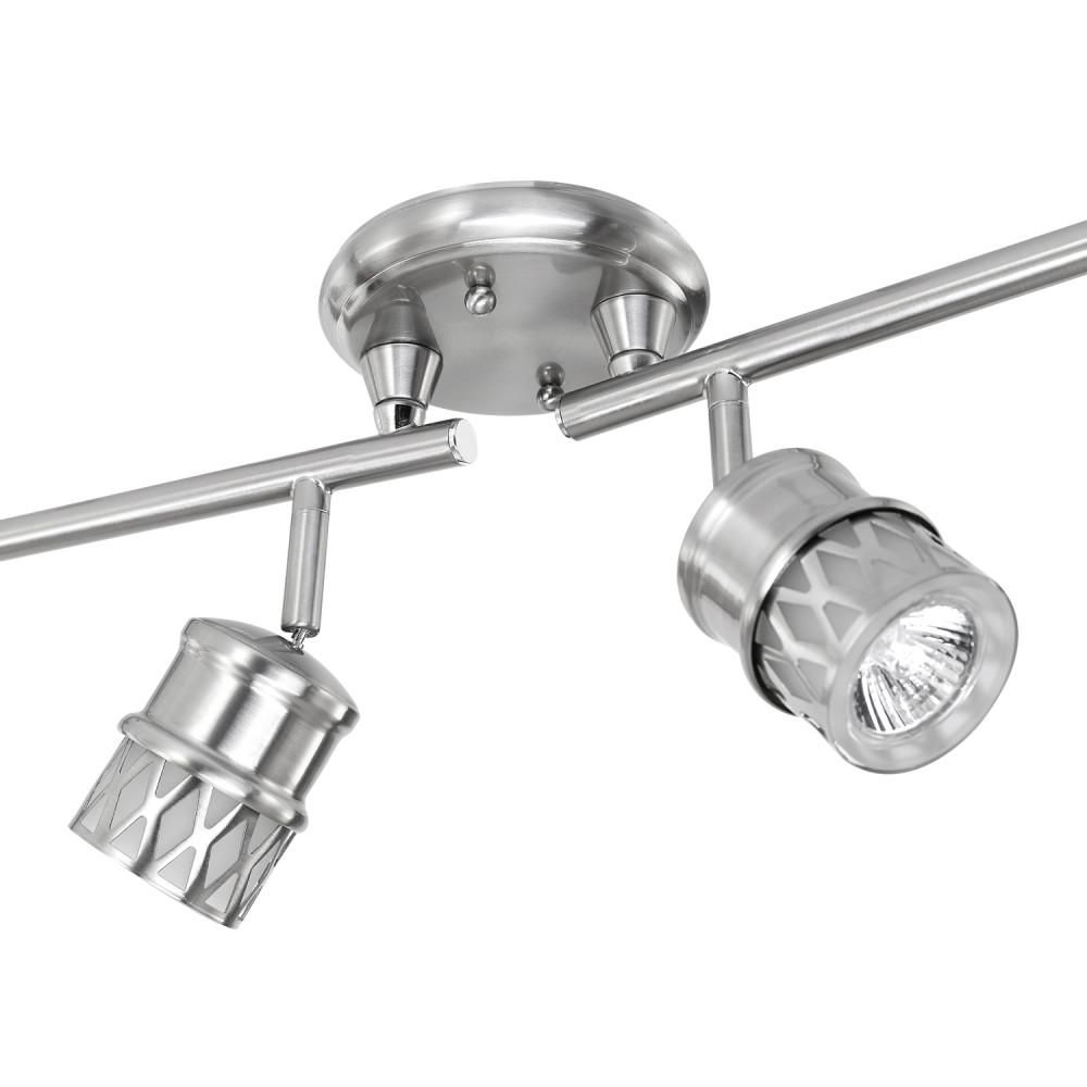 BRAND NEW IN BOX. GLOBE LIGHTNING WALL FIXTURES BRUSHED NICKEL 