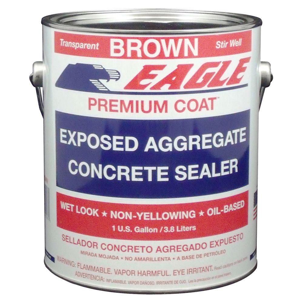 Eagle 1 gal. Premium Coat Brown Tinted SemiTransparent