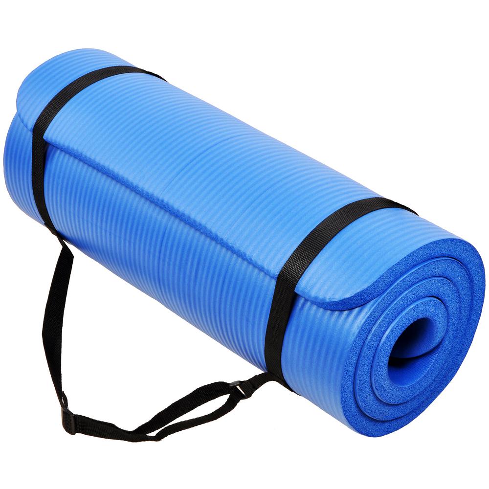 Blue Model:F1MY1 Fitness First Yoga Mat