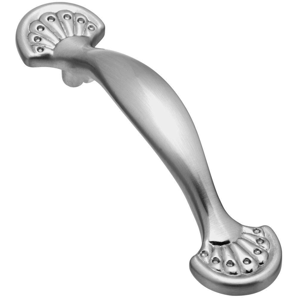 StanleyNational Hardware 3 in. Satin Nickel Fan Design PullS813238