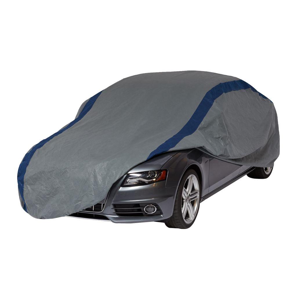 Budge Rain Barrier Car Cover Fits Sedans up to 19 Long Breathable Waterproof