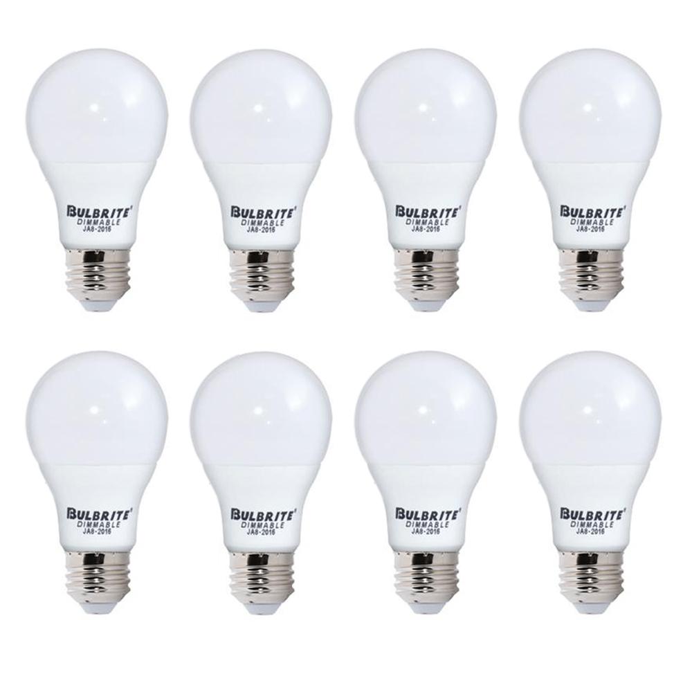 Bulbrite 60 Watt Equivalent Soft White Light Frost A19 Dimmable Ul Enclosed Ja8 Led Bulb 8 Pack Bulbrite 60 Watt Equivalent Soft White Light Frost A19 Dimmable Ul Enclosed Ja8 Led Bulb 8 Pack