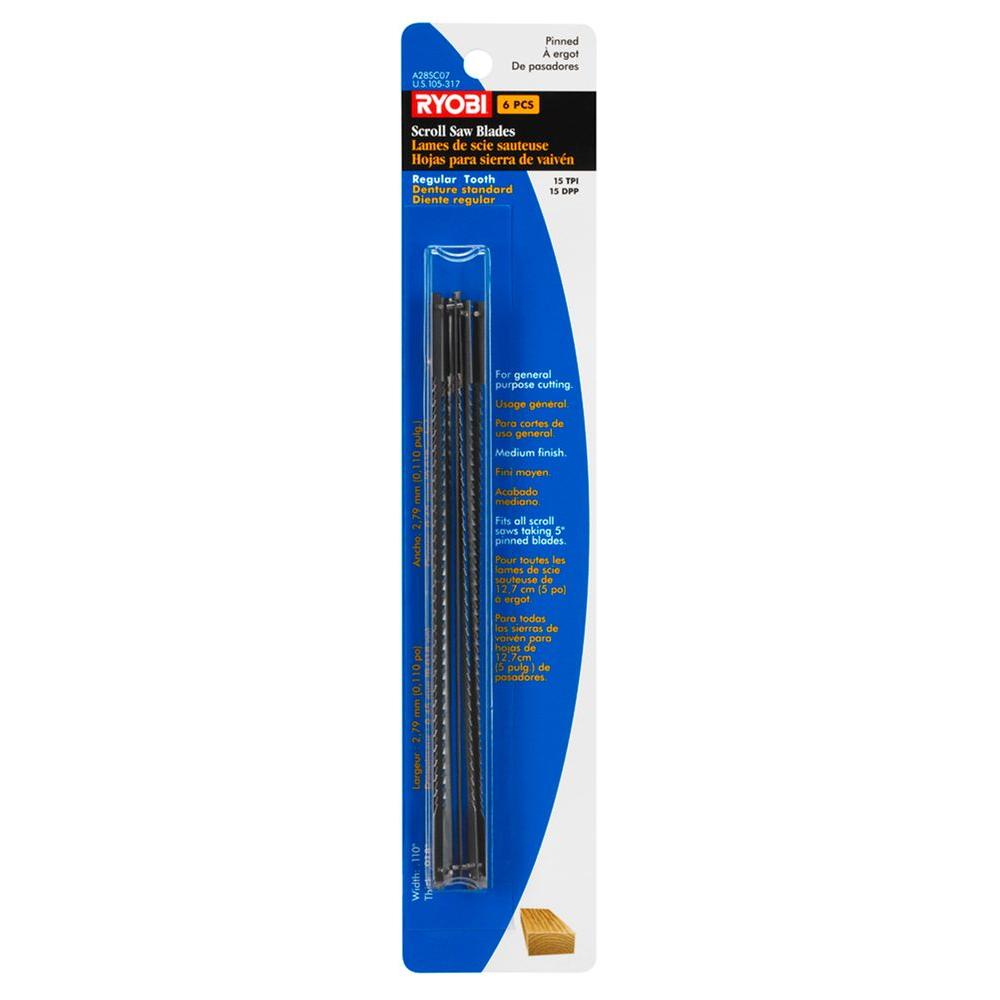 Scroll Saw Blades Saw Blades The Home Depot