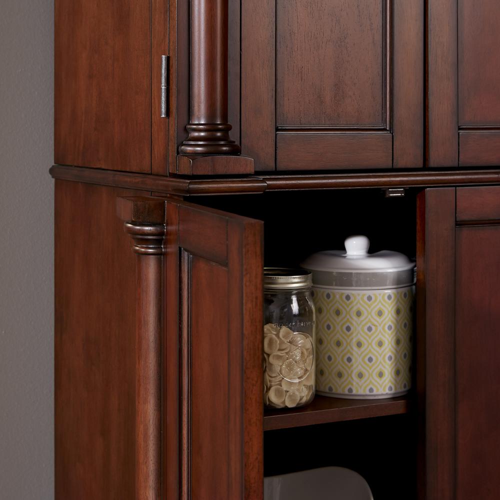 Home Styles Beacon Hill Black Cherry Kitchen Pantry 5104 69 The