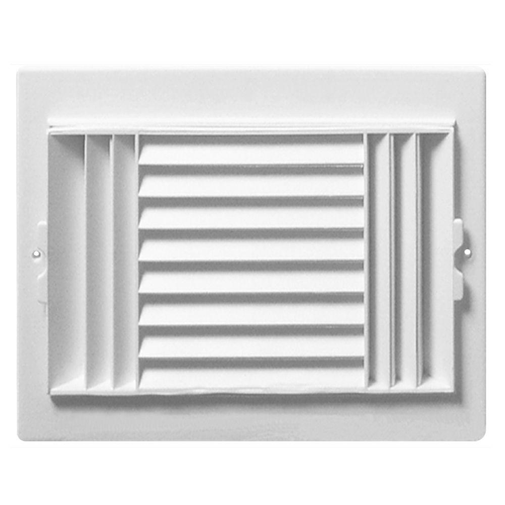 Everbilt 16 in. x 25 in. White Return Air Filter GrilleE190RF 16X25