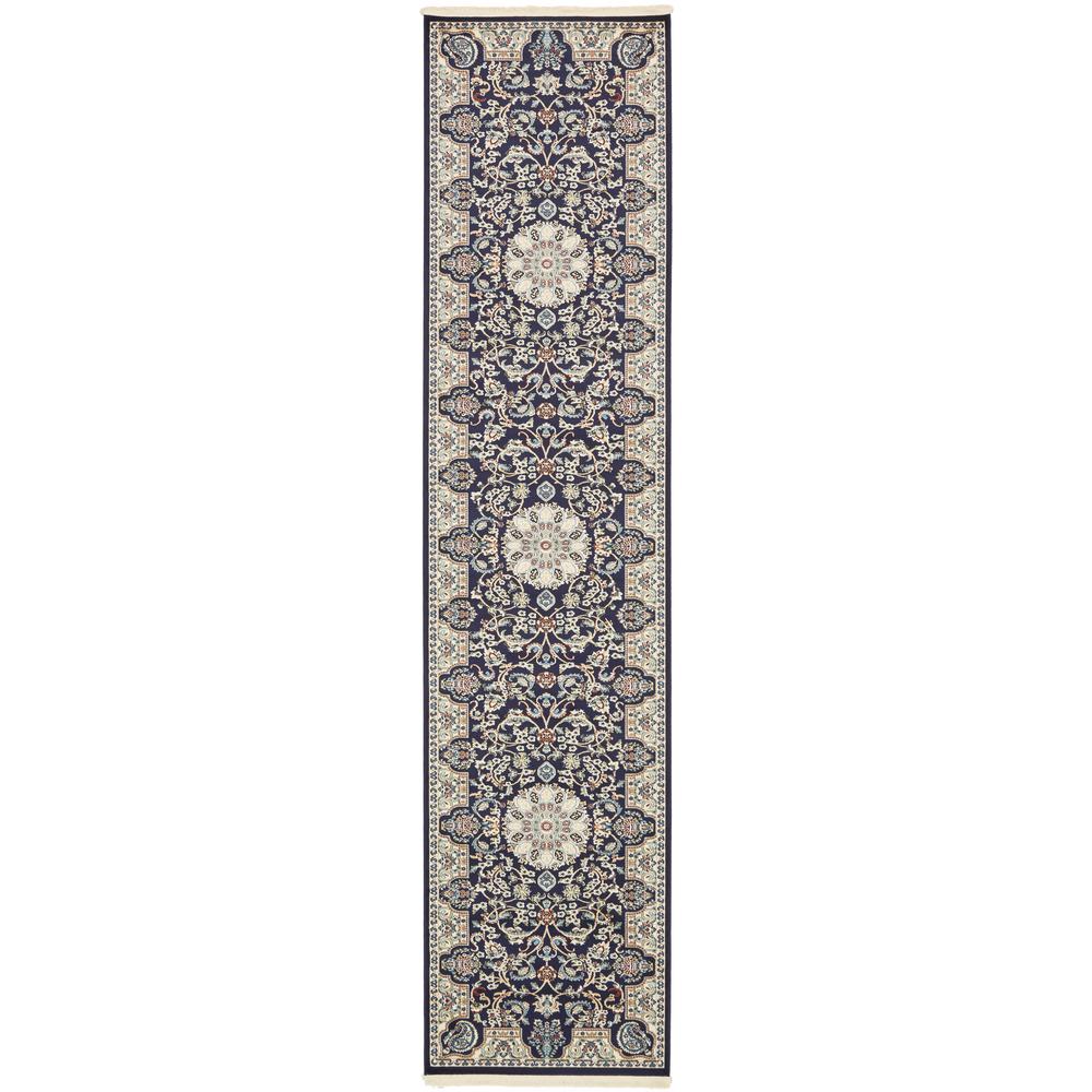 Unique Loom Narenj Newcastle Navy Blue 3 0 X 13 Runner Rug Unique Loom Narenj Newcastle Navy Blue 3 0 X 13 Runner Rug