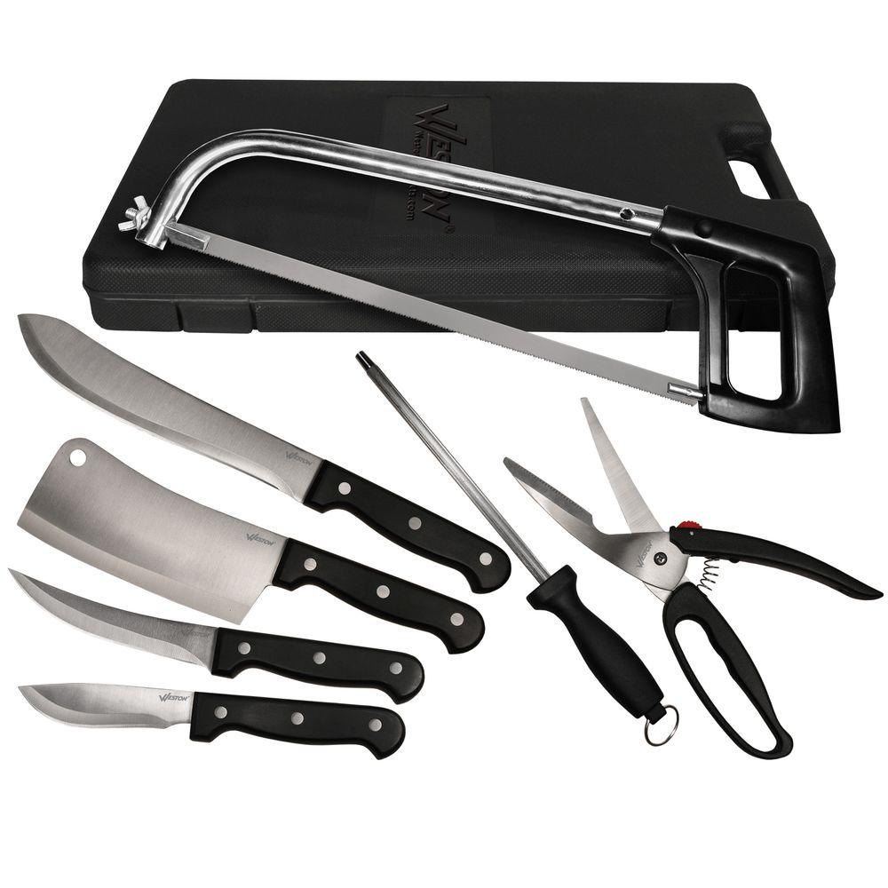 Weston Game Processing 10 Piece Knife Set 83 7001 W The Home Depot