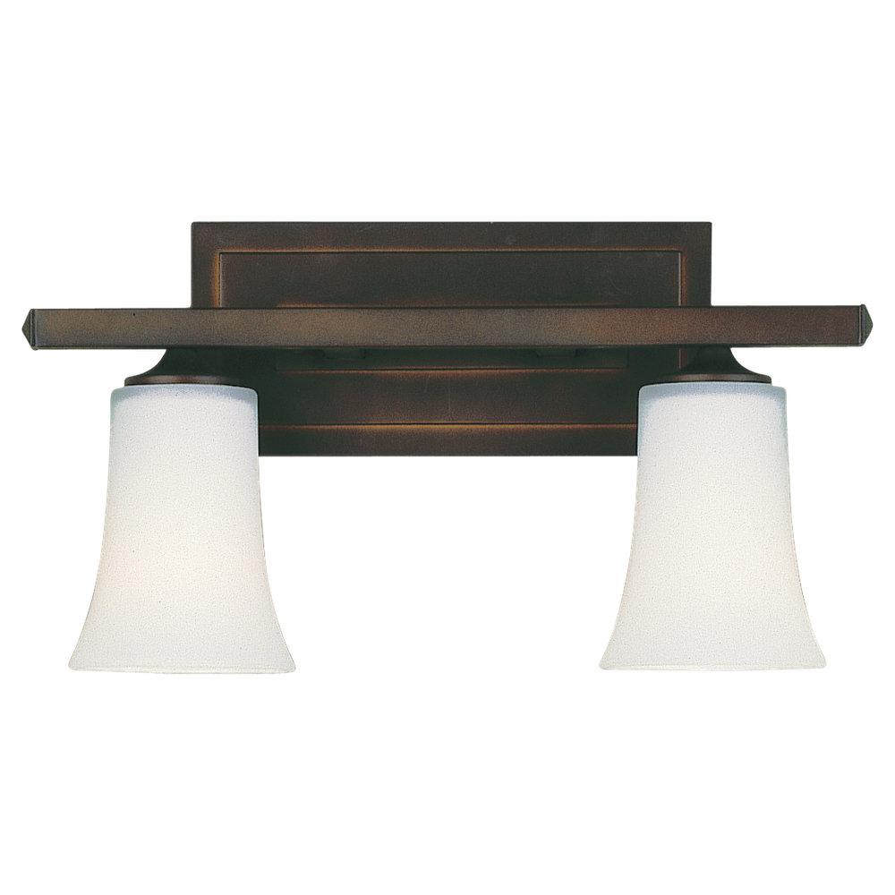 UPC 014817259780 product image for Feiss Bathroom Lighting Boulevard 2-Light Oil Rubbed Bronze Vanity Light VS8702- | upcitemdb.com