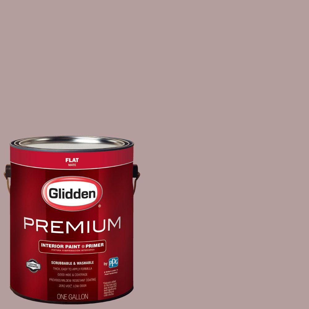 Glidden Premium 1 Gal Hdgr36d Pink Cupola Flat Interior Paint With Hdgr36d Pink Cupola Flat Interior Paint With Primer