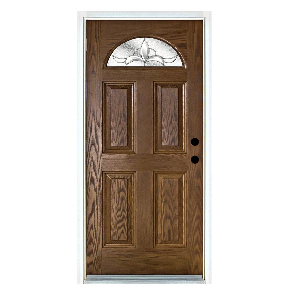 Oak Front Doors Exterior Doors The Home Depot