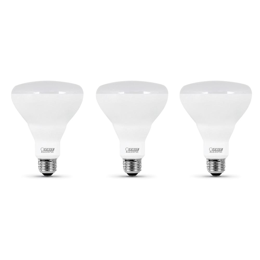 enhance vivid natural light Feit Electric 65 Watt LED Dimmable BR30 Flood 6 Pk