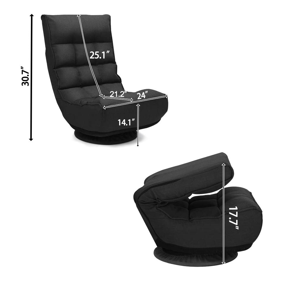 Unbranded Black Adjustable Folding Floor Comfortable Lazy Sofa Chair For Home Office 02 The Depot - Folding Sofa Chair Reviews Unbranded Black Adjustable Folding Floor Comfortable Lazy Sofa Chair For Home Office 02 The Depot - Folding Sofa Chair Reviews