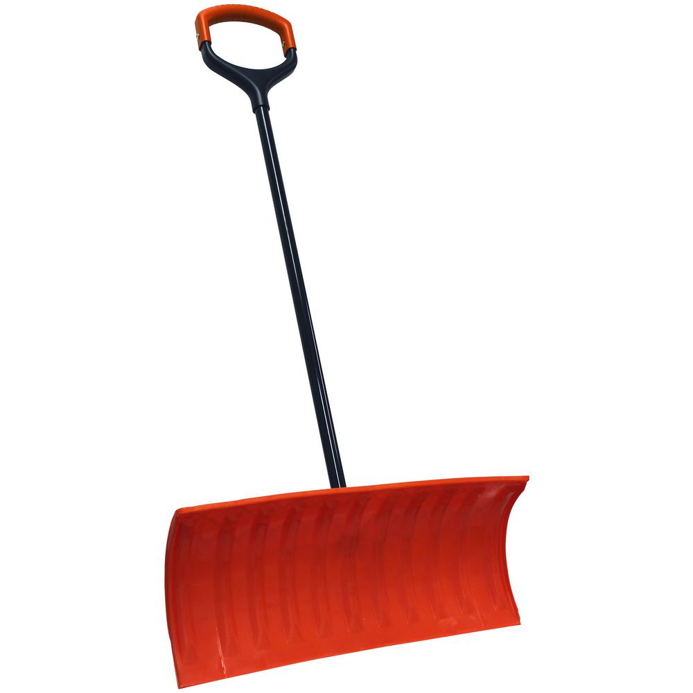 plastic snow shovel