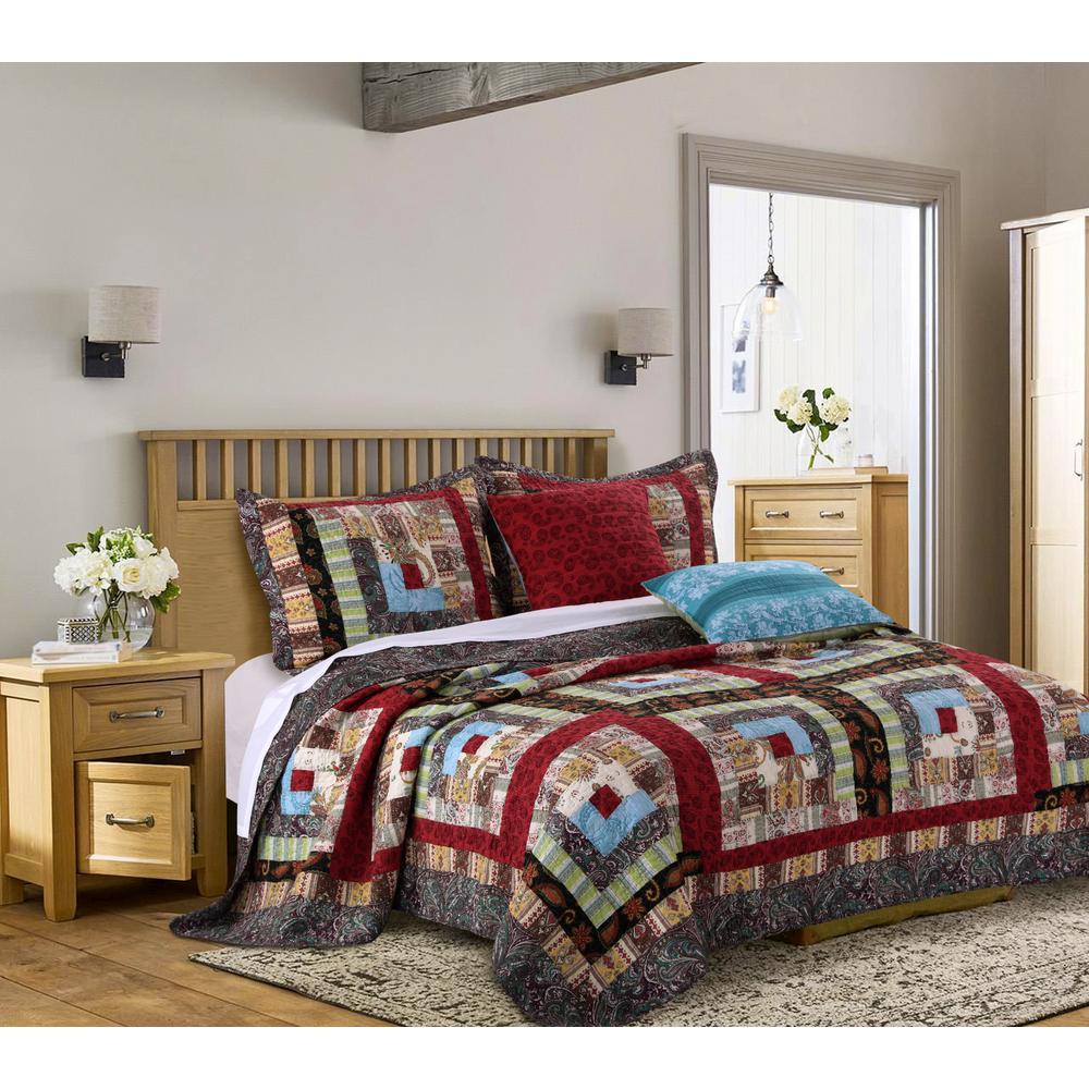 Greenland Home Fashions Colorado Lodge 5 Piece King Bonus Set Gl