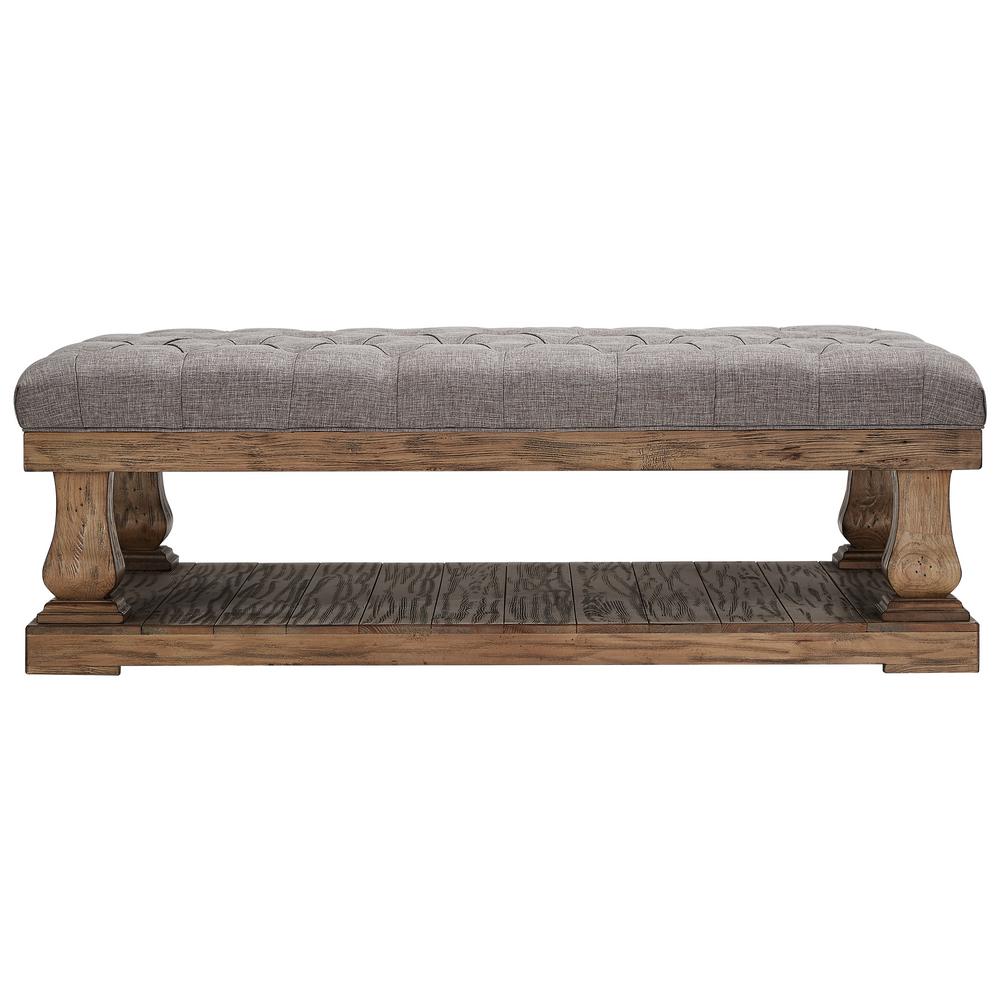 Homesullivan Segovia Grey Pillowtop Coffee Table 40e302gl 30actl Homesullivan Segovia Grey Pillowtop Coffee Table 40e302gl 30actl The Home Depot