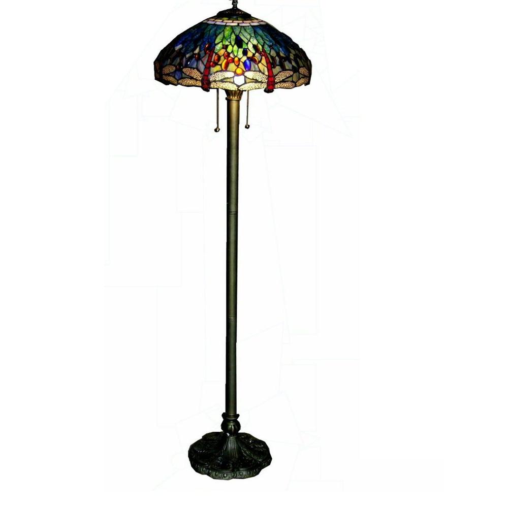 stained glass floor lamp