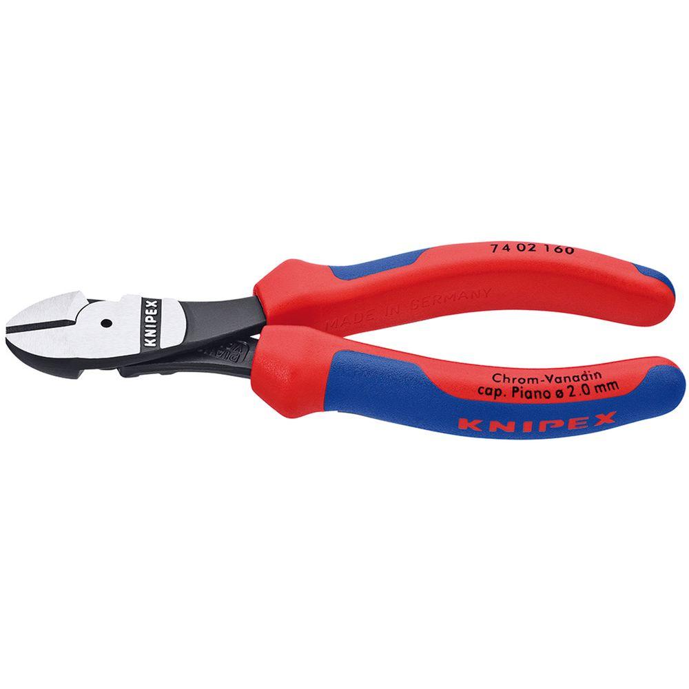 KNIPEX Heavy Duty Steel 71/2 in. Wire Rope Cutters with 64 HRC