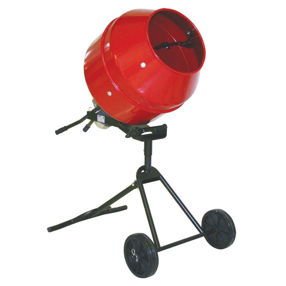 ProForce 1/2 HP Portable Cement Mixer-105890DPT - The Home ...