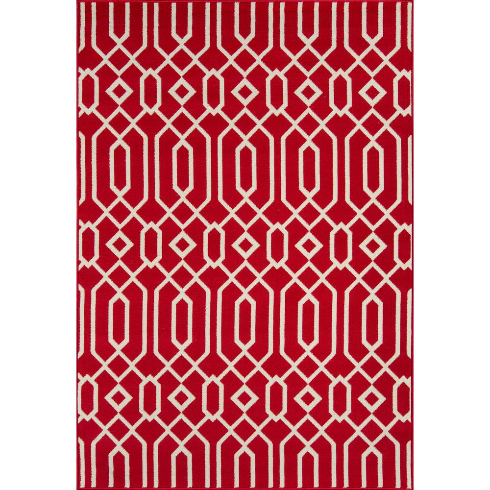 Artistic Weavers Anderson Red 3 ft. 6 in. x 5 ft. 6 in. Indoor/Outdoor Area RugS00151001182