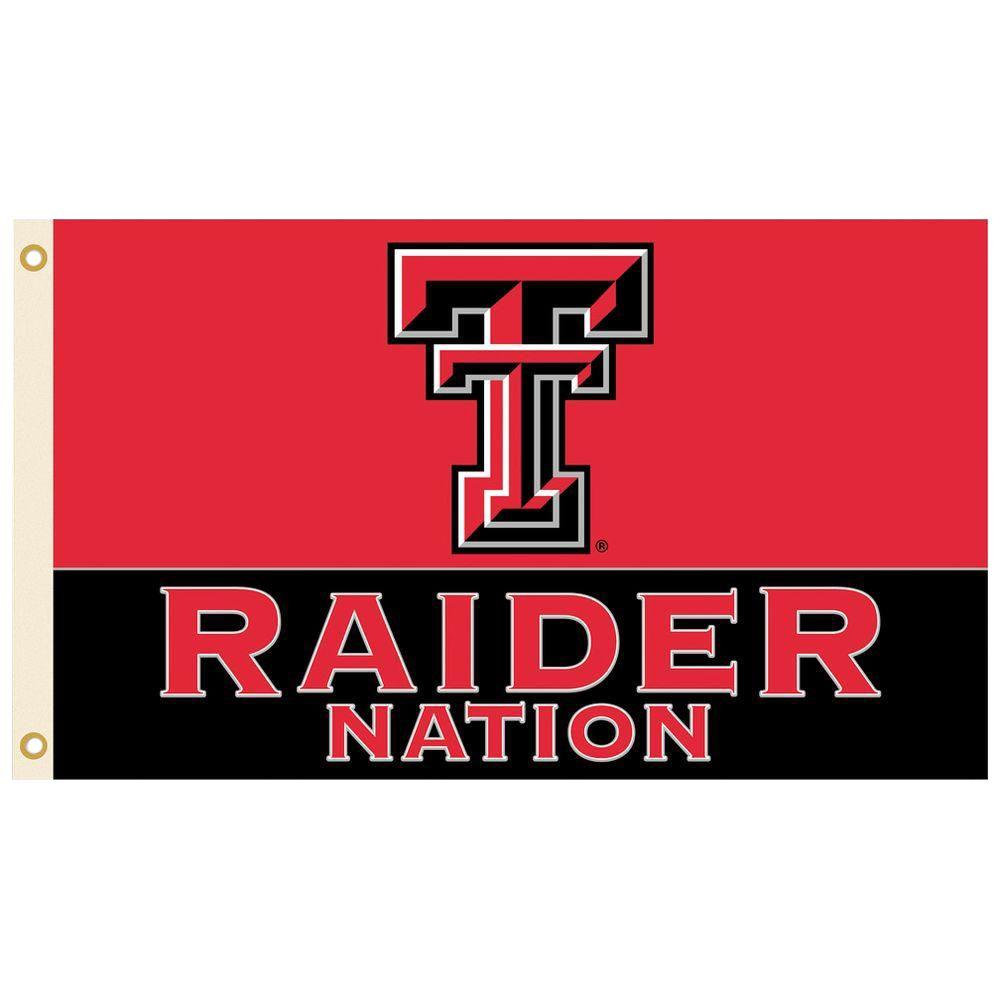 BSI Products NCAA 3 ft. x 5 ft. Texas Tech Flag-95527 - The Home Depot