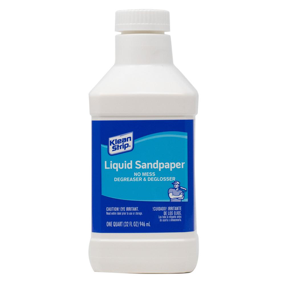 Klean Strip 1 Qt Liquid Sandpaper Cleaner Deglosser Qwn285